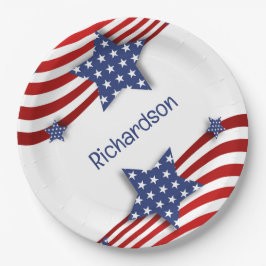 Patriotic Stars & Rand Personlig