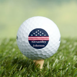 Patriotic Stars Rand USA Golfer