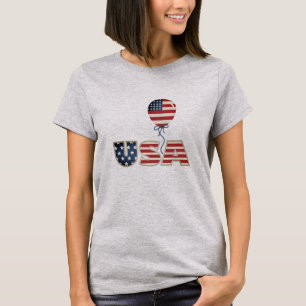 Patriotic Stars & Rand USA T-Shirt