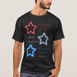 Patriotic Stars T Shirt