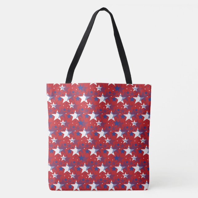 Patriotic Stars Tygkasse (Framsida)