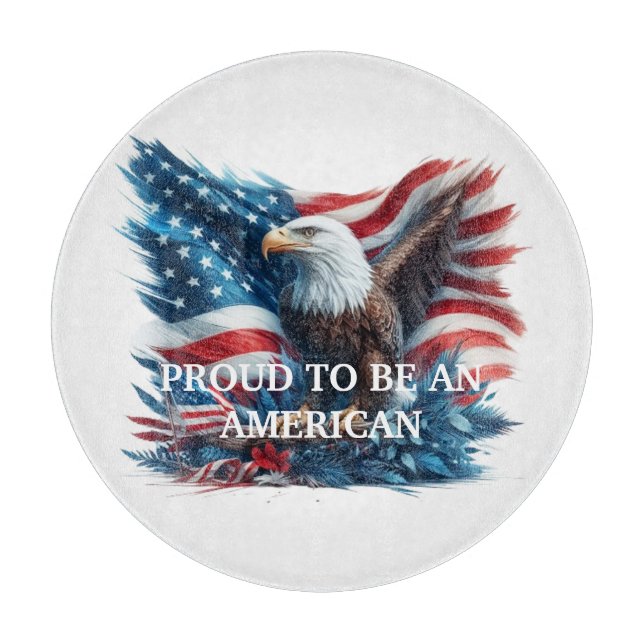 Patriotic - stolt över att vara en amerikansk örfi (Framsidan)