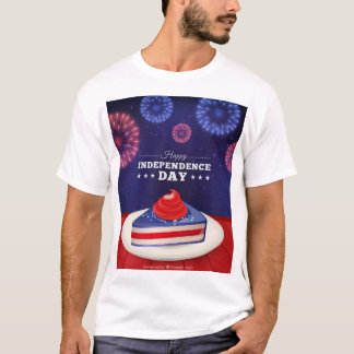 Patriotic T-Shirt Design för Independence day