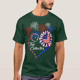 Patriotic Ta Collector 4:e juli amerikanska Flagga T Shirt