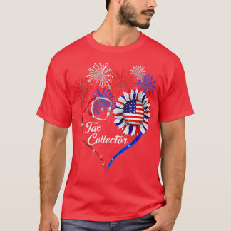 Patriotic Ta Collector 4:e juli amerikanska Flagga T Shirt