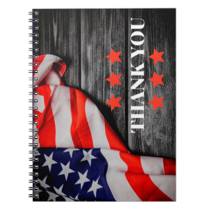 Patriotic Tack Anteckningsbok