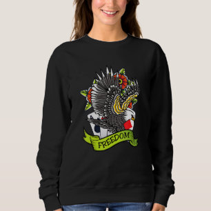 Patriotic Tattoos Tattooed Eagle American Patriot T Shirt