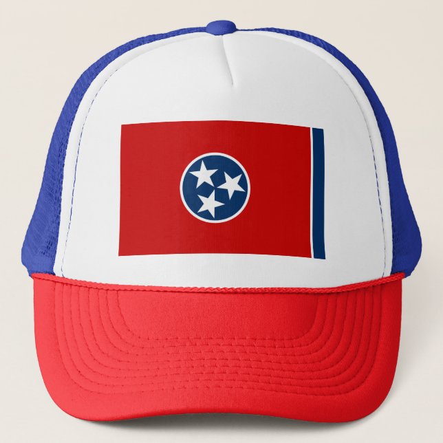 Patriotic Tennessee Statlig flagga Keps (Framsida)