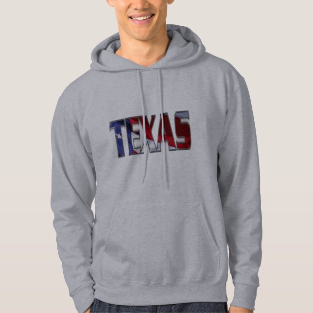 Patriotic Texas Tröja Med Luva (Framsida)