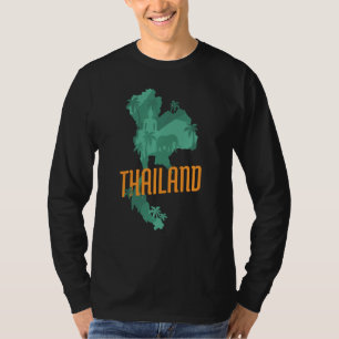 Patriotic Thai National Thailand Karta Buddha Stat T Shirt