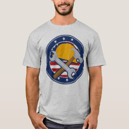 Patriotic Tradesman T Shirt