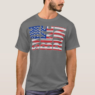 Patriotic Triathlon T Shirt