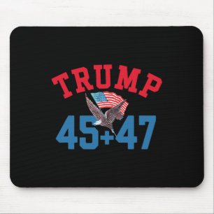Patriotic Trump 45 och 47 Victory Winner Won Patri Musmatta