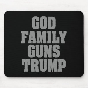 Patriotic Trump God Family Guns Trump Musmatta