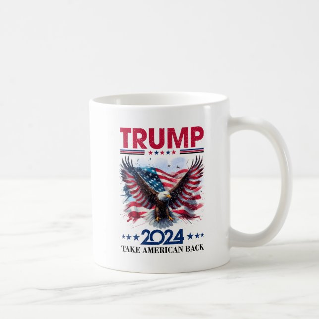 Patriotic Trump Kaffemugg (Höger)