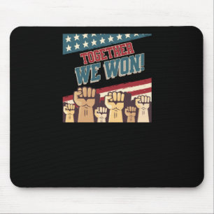Patriotic Trump Vi Won Manar Kvinnor Tonåring Kid Musmatta