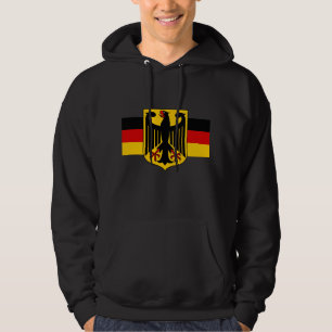 Patriotic Tyskland Hoodie, Tyska Flagga/Tyskland Hoodie