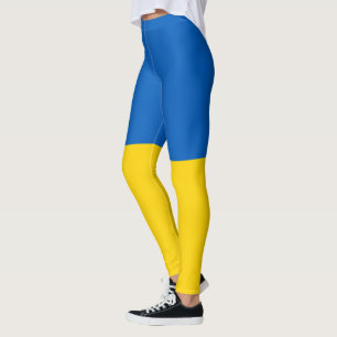 Patriotic Ukraina Flagga Leggings