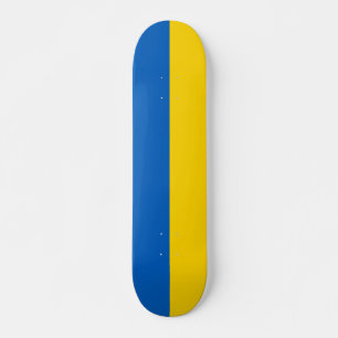 Patriotic Ukraina Flagga Mini Skateboard Bräda 18,5 Cm