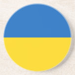 Patriotic Ukraina Flagga Underlägg<br><div class="desc">Patriotisk flagga i Ukraina.</div>
