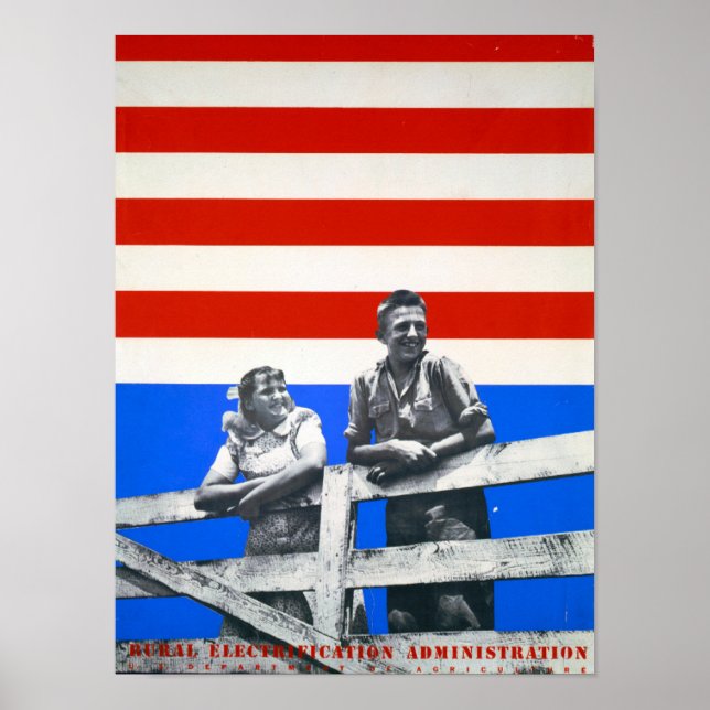 Patriotic Unedcelled Vintage Photos Old Aesthetic  Poster (Framsidan)