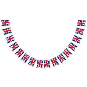 Patriotic Union Jack British Flagga