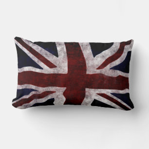 Patriotic Union Jack UK Union Flagga Dekorativ kud Lumbarkudde