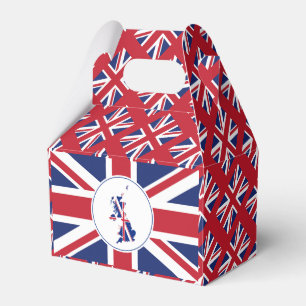 Patriotic UNION JACK Underbara Storbritannien Presentaskar