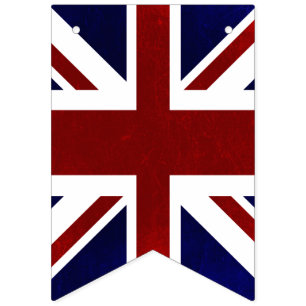Patriotic, Union Jack, Underbarare Storbritannien, Vimplar