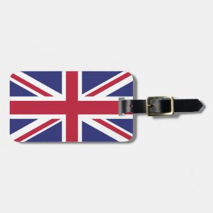 Patriotic United Kingdom Flagga Bagagebricka