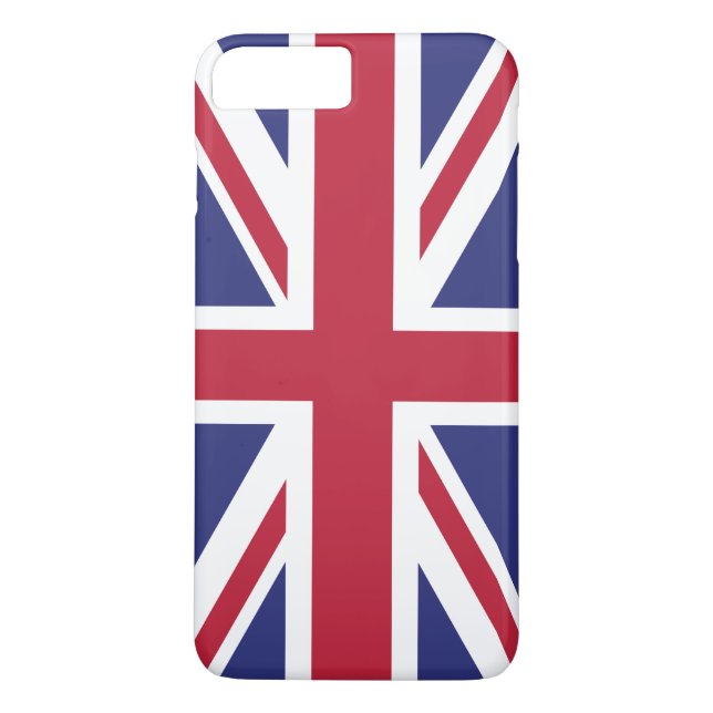 Patriotic United Kingdom Flagga Case-Mate iPhone Skal (Baksida)