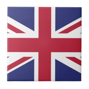 Patriotic United Kingdom Flagga Kakelplatta