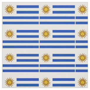 Patriotic Uruguay Flagga Tyg