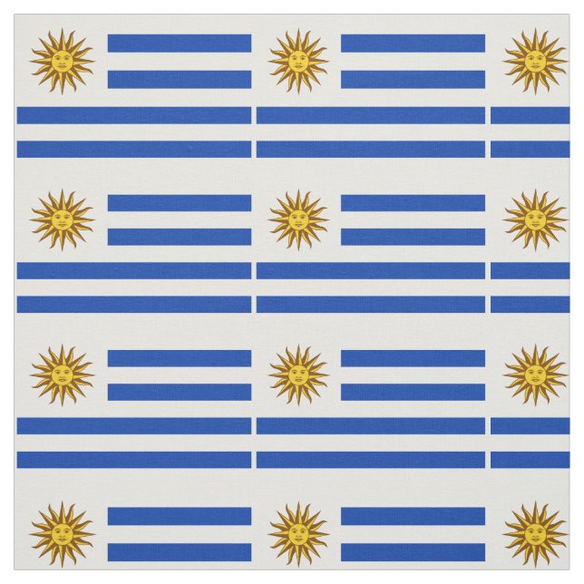 Patriotic Uruguay Flagga Tyg (Provkarta)