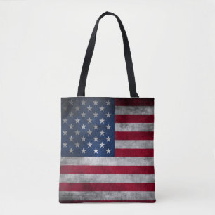 Patriotic USA American flagga Tygkasse