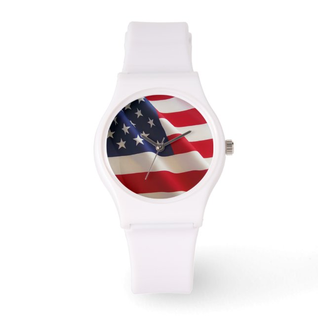 Patriotic USA Armbandsur (Framsida)