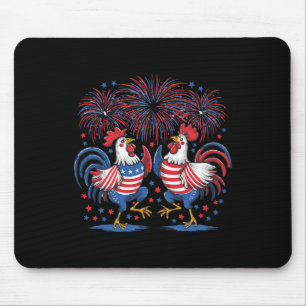 Patriotic Usa Chicken USA flagga 4:e juli Manar Wo Musmatta