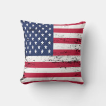 Patriotic USA Distress Design Stil Flagga