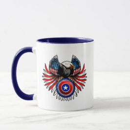 Patriotic USA Eagle Mugg