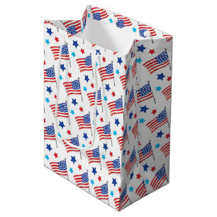 Patriotic USA flagga