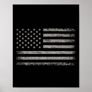 Patriotic USA flagga 4:e juli För manar kvinnliga  Poster
