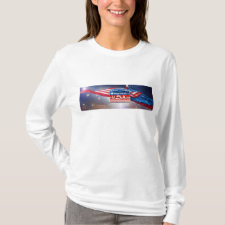 Patriotic USA flagga Långärmad ShirtT-Shirt T Shirt
