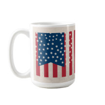 Patriotic USA flagga Mugg | Amerikanska Pridet Cof
