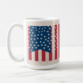Patriotic USA flagga Mugg | Amerikanska Pridet Cof