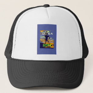 Patriotic USA Hope Graphic Keps
