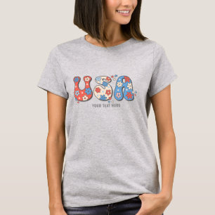 Patriotic USA Kärlek 4 juli Independence day T Shirt