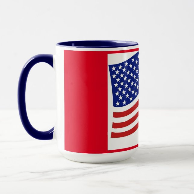 Patriotic USA Mugg (Vänster)
