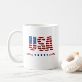 Patriotic USA Mugg