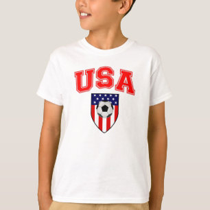 Patriotic USA Soccer T-shirt
