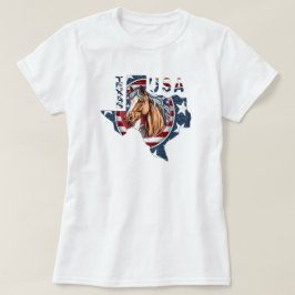 Patriotic USA Texas T Shirt